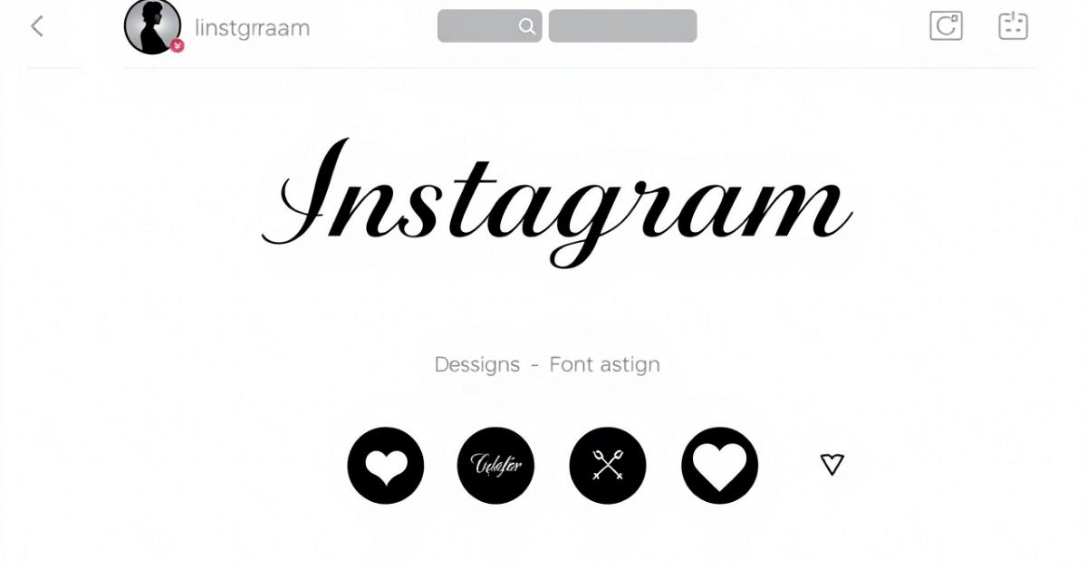 Instagram VIP Bio Stylish Font