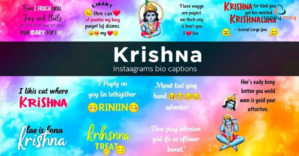 Krishna Instagram Bio Captions ✨