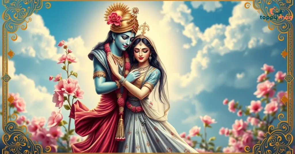 Radha Krishna Love Bio Captions 💞