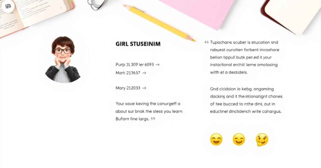 Study Bio for Instagram for Girl