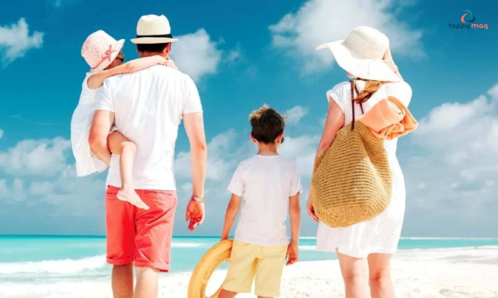 Family Getaway Caption
