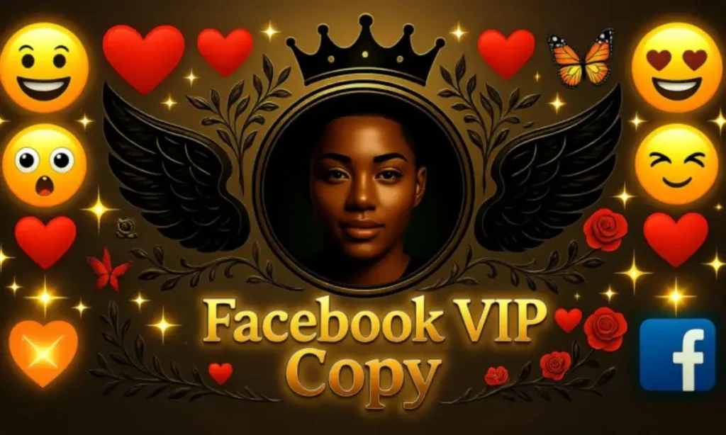 Facebook VIP Bio Text Copy