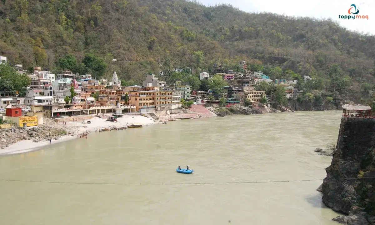 Ganga River Captions