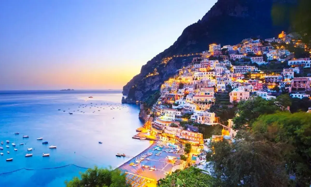 Positano Captions