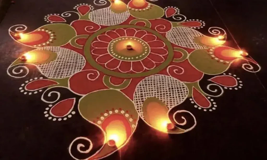 Short Captions for Rangoli