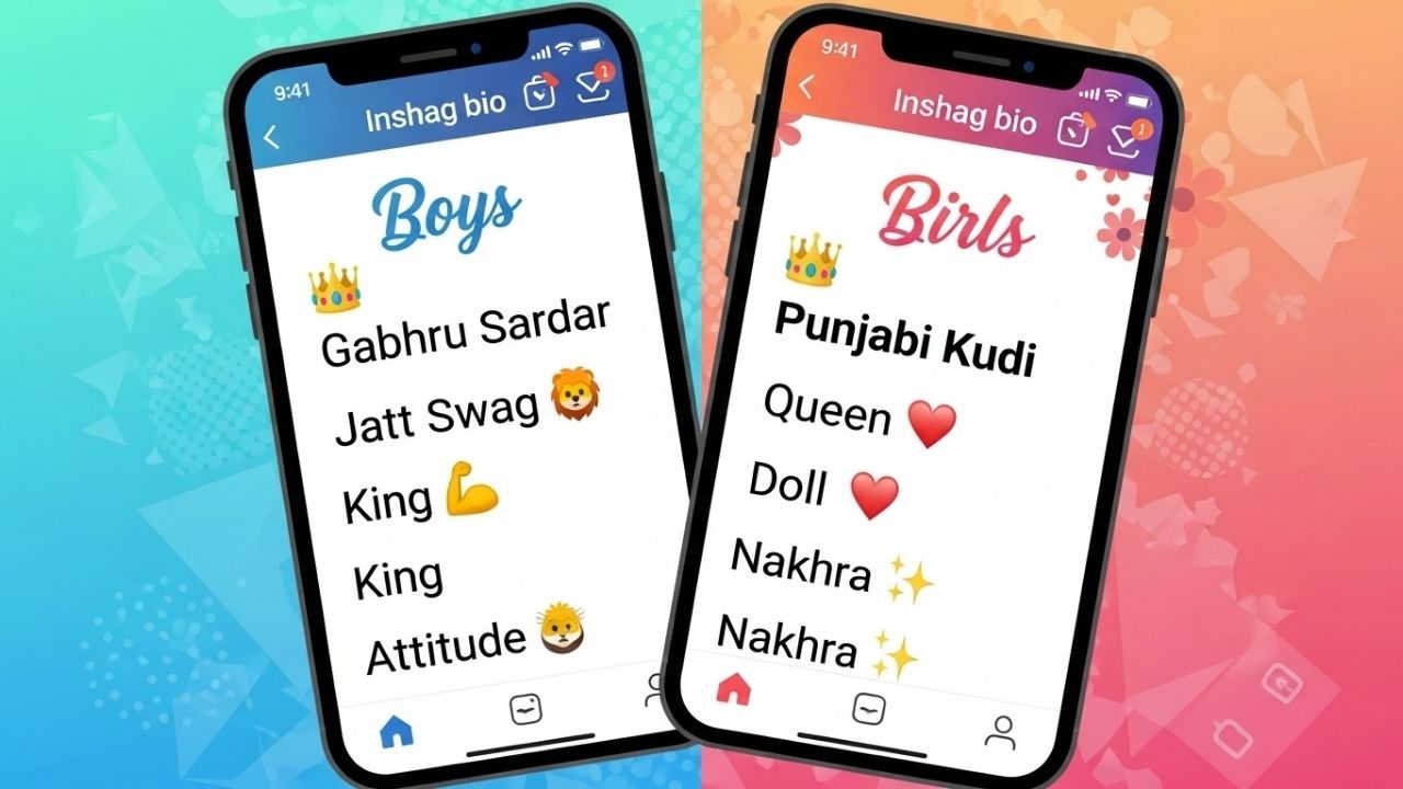 Instagram Bio In Punjabi For Boys & Girls