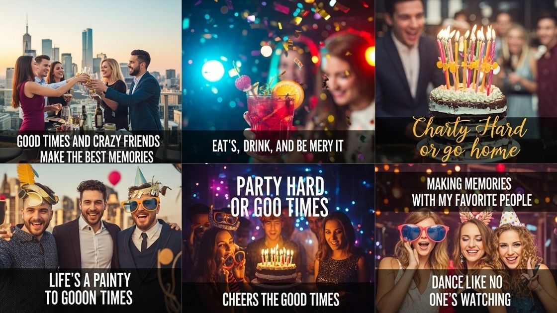 Party Captions