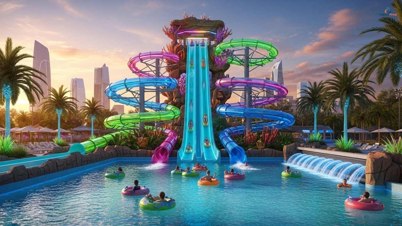Unique Water Park Captions