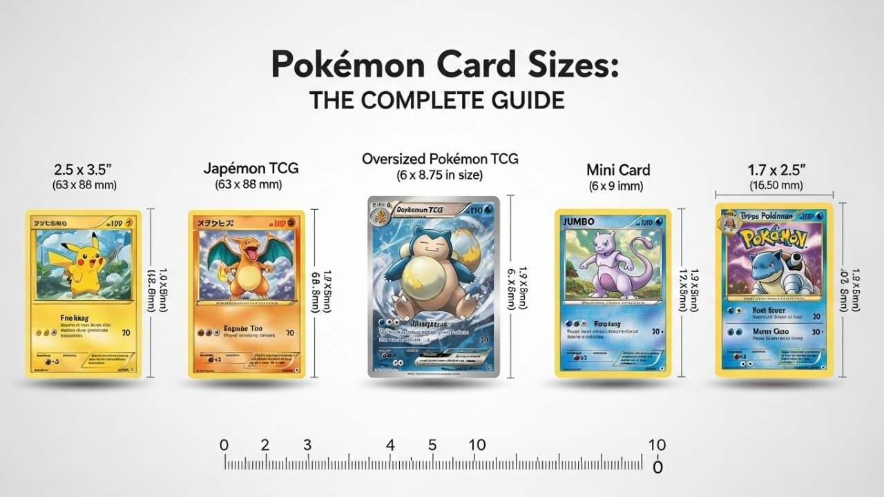 Pokémon Card Sizes