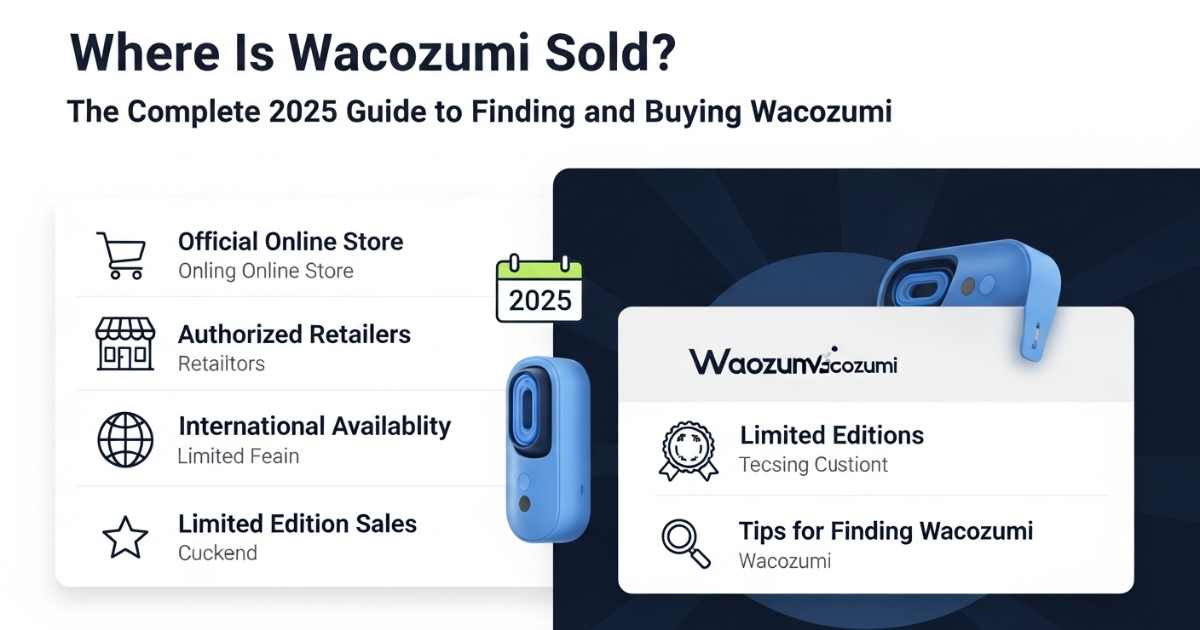 Where Is Wacozumi Sold