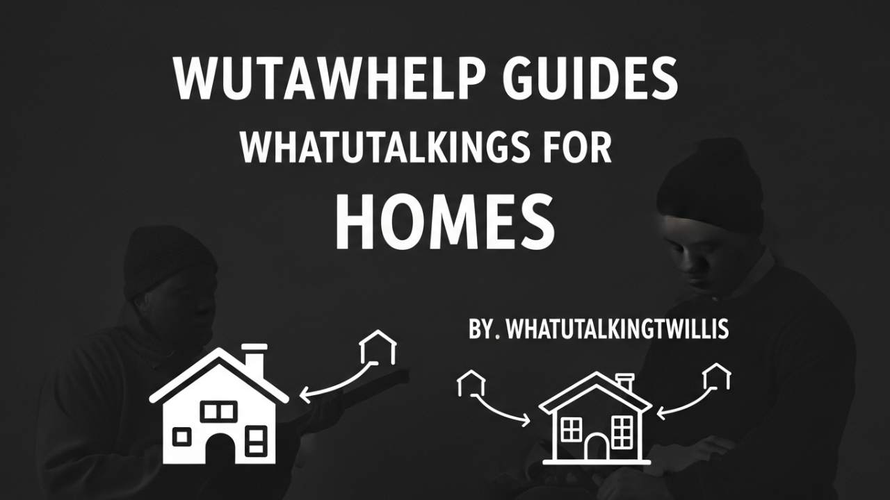 Wutawhelp Guides for Homes by Whatutalkingboutwillis